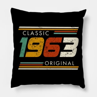 Classic 1963 Original Vintage Pillow