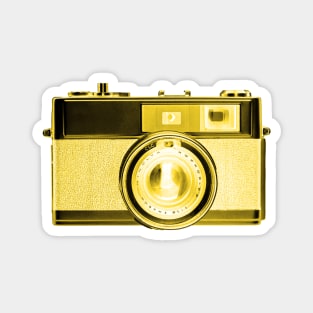 Gold/Yellow - Vintage 1960s Rangefinder Camera Magnet