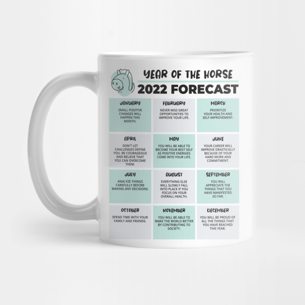 2022 Year of the Horse Chinese Horoscope Luck Predictions by porcodiseno