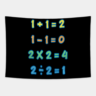 First Lesson With Mathematical Operations Tapestry