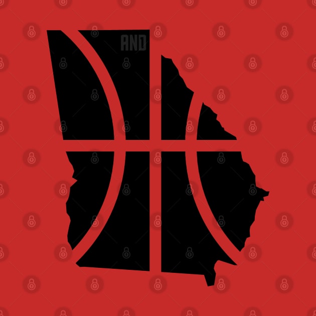 Georgia Basketball by And1Designs