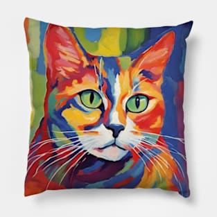 fauvism cat art les fauves pt3 Pillow