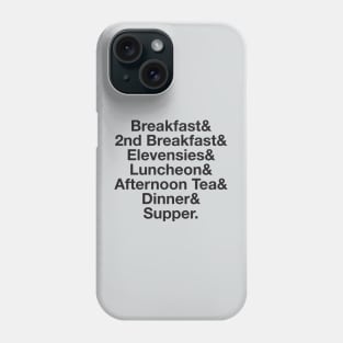 Don't Think He Knows About Helvetica, Pip. Phone Case