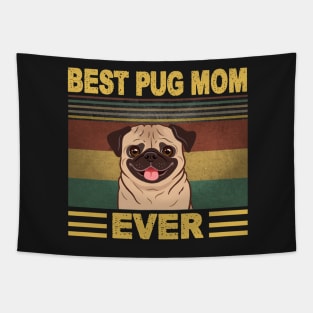 Beast pug mom ever Tapestry