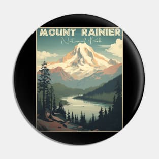 Mount Rainier National Park Pin