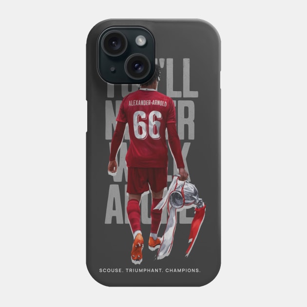 Trent Alexander Arnold TAA LFC Liverpool FC bk Phone Case by Red since 1892