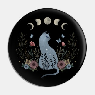 Cat on the Hill Pin