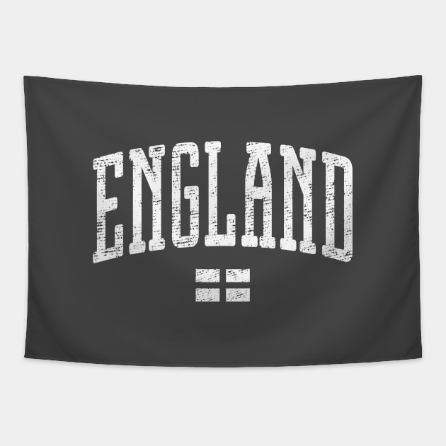 England Flag Icon Vintage Tapestry by Vicinity