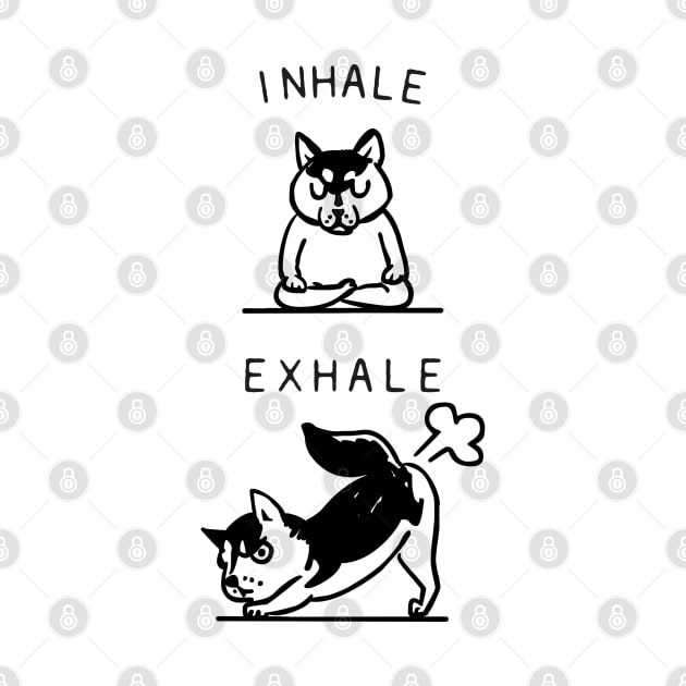 Inhale Exhale Husky by huebucket