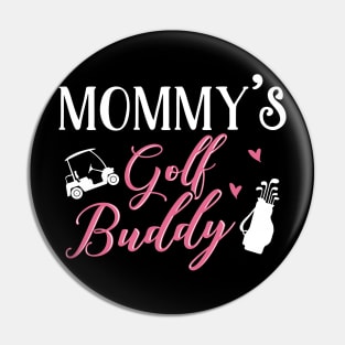 Golf Mom and Baby Matching T-shirts Gift Pin