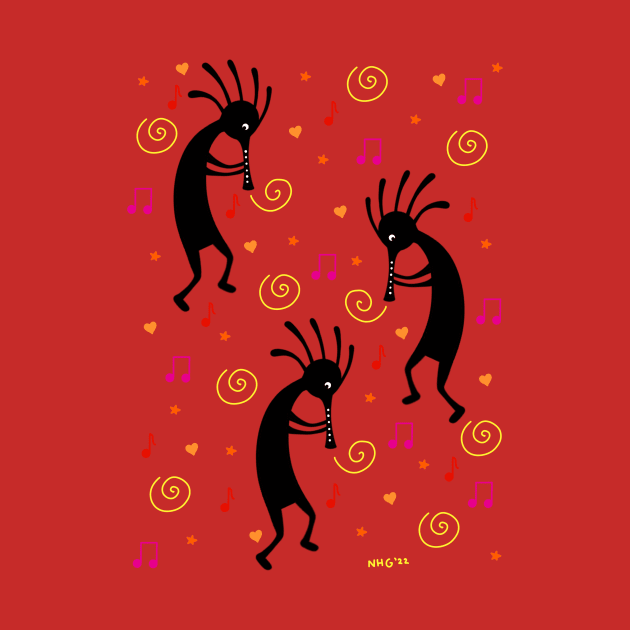 Kokopelli Fun by Natalie Gilbert