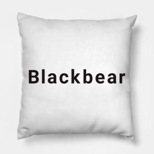 blackbear Pillow