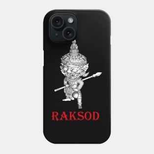 Thai temple conservation giant 2 Phone Case