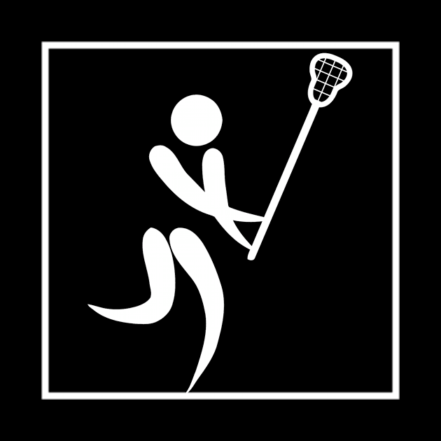 Lacrosse Sport Pictogram by Tshirt114