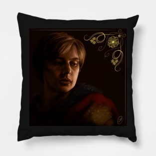 Arthur Pendragon - Forsaken digital painting Pillow