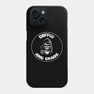 Coffee and Chaos Phone Case