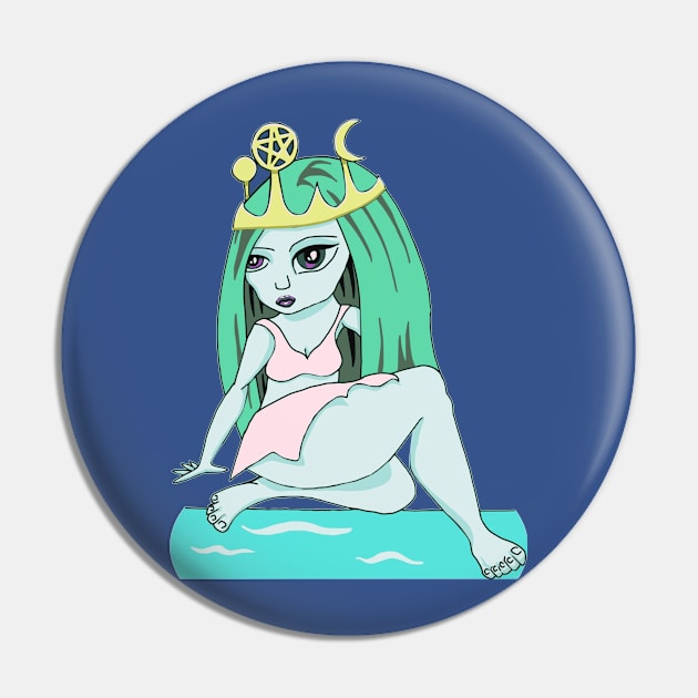 High Priestess Pin by macpeters