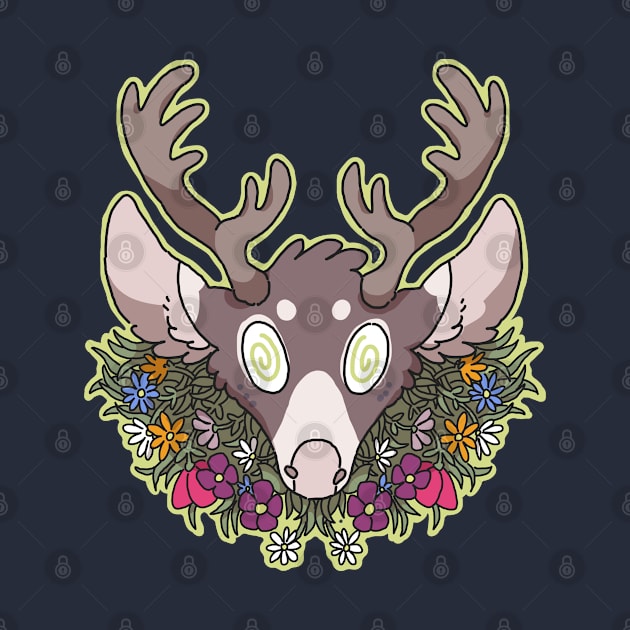 Deer Head by goccart