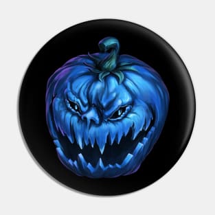 Blue pumpkin Pin