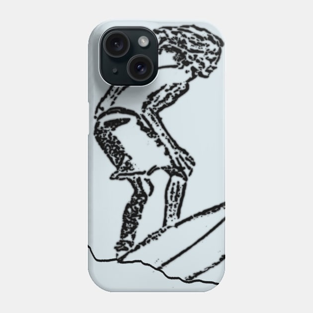 Kids Surfer Phone Case by KZK101