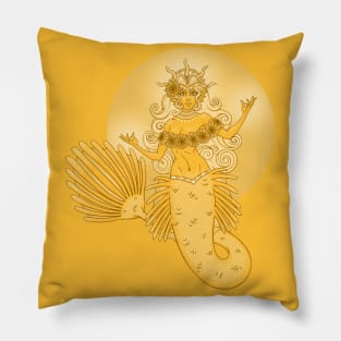 Sunshine Mermaid Pillow