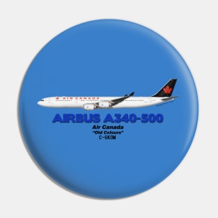 Airbus A340-500 - Air Canada "Old Colours" Pin