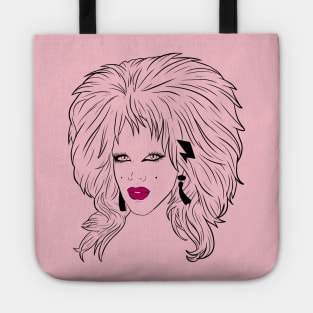 Lill the drag queen black lines Tote