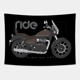 Ride meteor supernova brown Tapestry