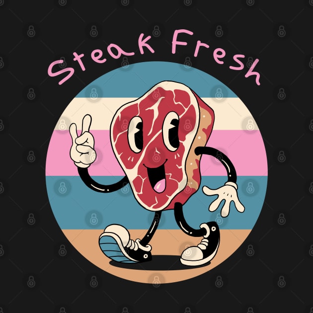 Steak Fresh! by Vincent Trinidad Art