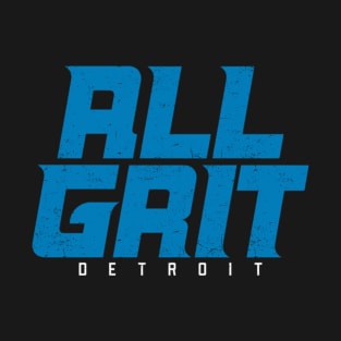 All Grit - Detroit Football T-Shirt