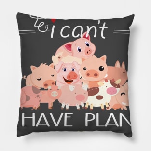 Sorry I can't I have Plan With My pigs  today. Pillow