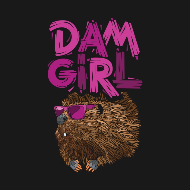 Dam Girl Beaver by polliadesign