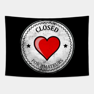 Closed heart Tapestry