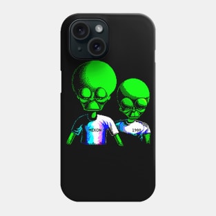 The Mekon Aliens 8 bit Art Phone Case