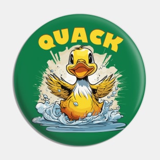 quack duck Pin