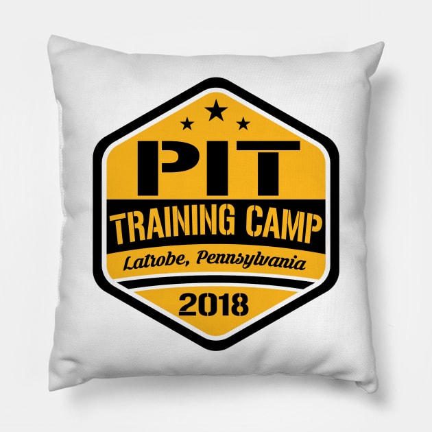 Football TRAINING CAMP Latrobe, Pennsylvania Pillow by OffesniveLine