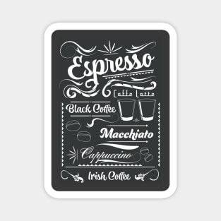 Espresso Chalk board Magnet