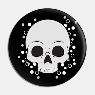 Skeleton Halloween Pin