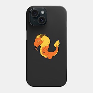 Orange Chinese Dragon Phone Case