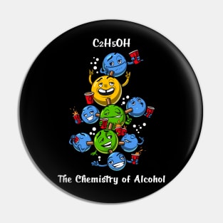 Funny Chemistry Party Pin