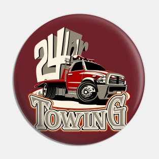 Cartoon truck Pin