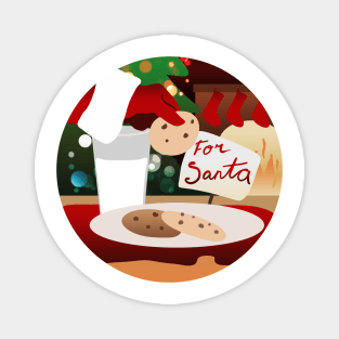 Cookies for Santa Magnet