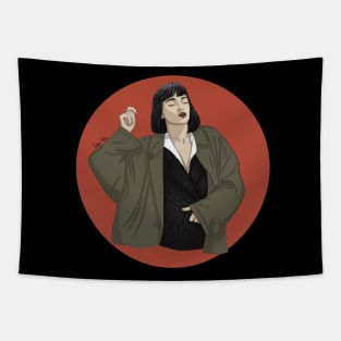 Mia Wallace dancing Tapestry