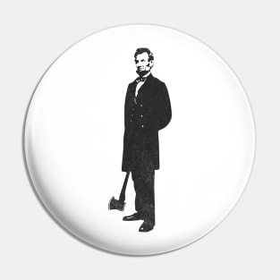 Lincoln Axe Pin