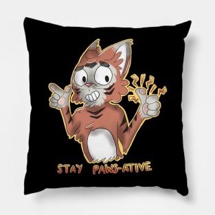 Stay Paws-Ative Pillow