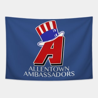 Defunct Allentown Ambassadors Baseball Team Tapestry