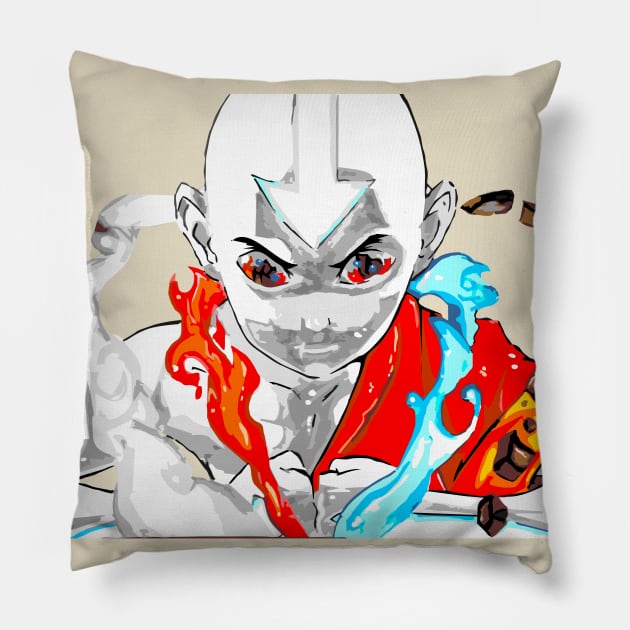 avatar the last airbender Pillow by Bxnny.Arts