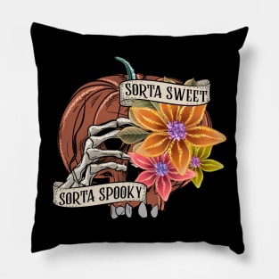 Sorta Sweet Sorta Spooky Pillow