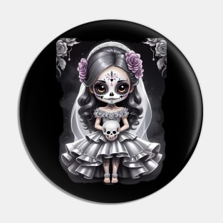 Skullfrost Bride Pin