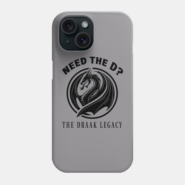 The Draak Legacy Phone Case by Author Xavier Neal